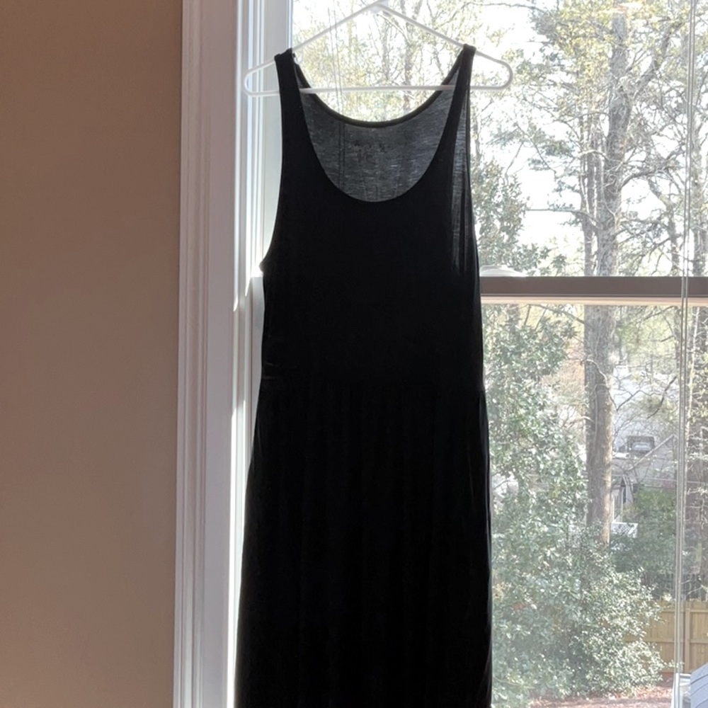 Long black dress